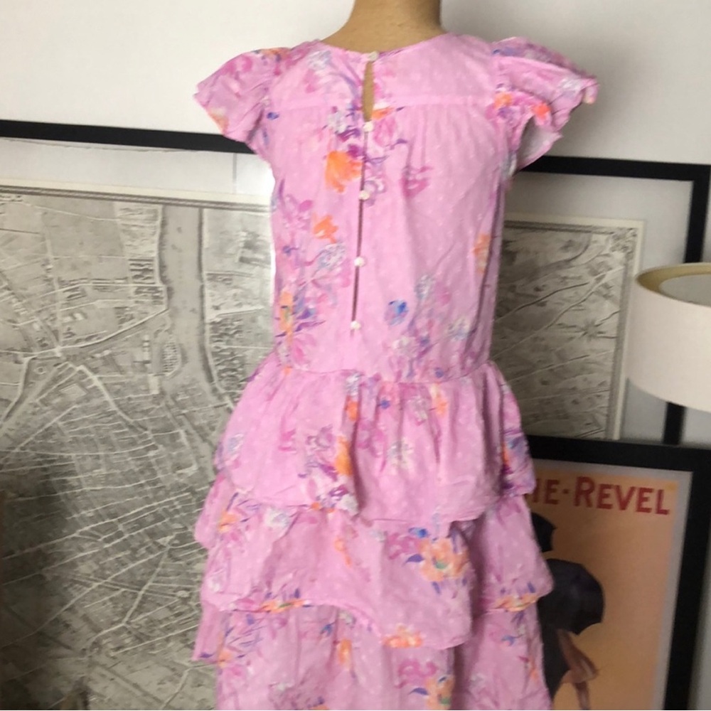 LoveShackFancy Pink Floral Kids Dress - Picture 2 of 6